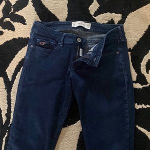 Holistic dark wash skinny jeans
